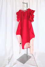 Load image into Gallery viewer, Deep Watermelon Creatures Dress