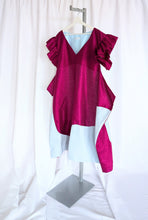 Load image into Gallery viewer, Dark Fuchsia Creatures Dress
