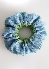 Load image into Gallery viewer, G&amp; Blue Lace Scrunchie
